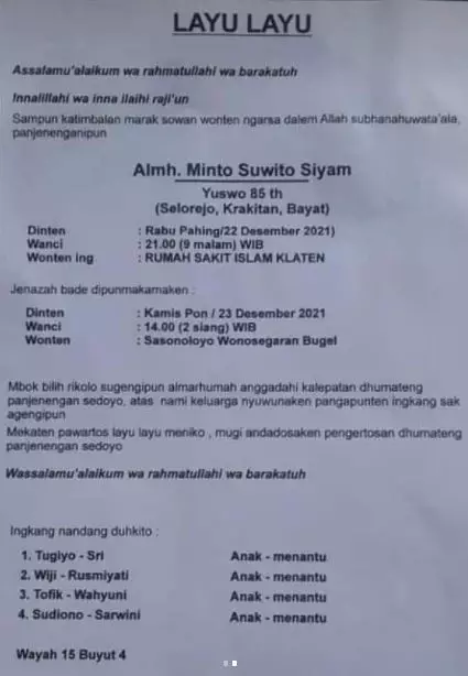 Mbah Minto meninggal © 2021 brilio.net