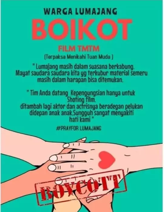 Viral syuting di lokasi pengungsian © Instagram Viral syuting di lokasi pengungsian © Instagram