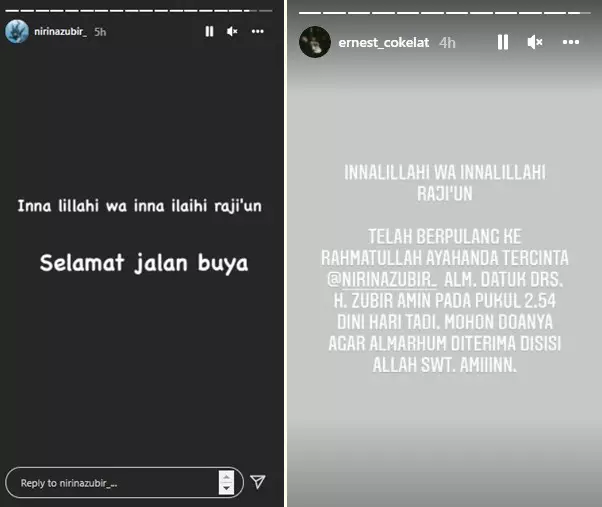 Nirina Zubir dan ayah © 2021 brilio.net Instagram Nirina Zubir dan ayah © 2021 brilio.net Instagram