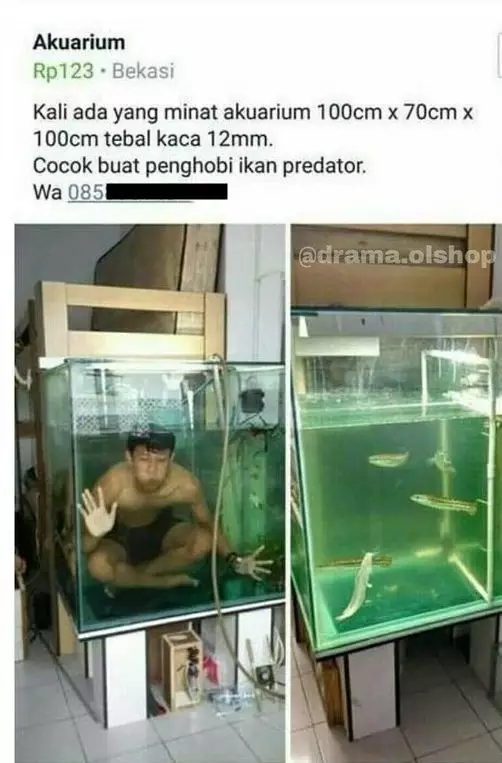 barang bekas malah di jual online © 2021 instagram.com