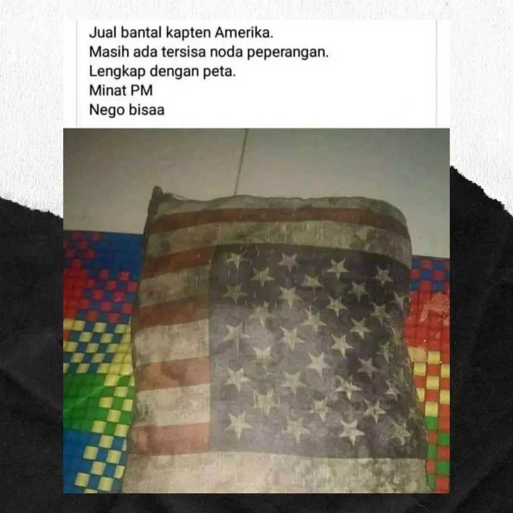 barang bekas malah di jual online © 2021 instagram.com