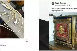 13 Barang bekas dijual di online shop, penampakannya bikin tepuk jidat