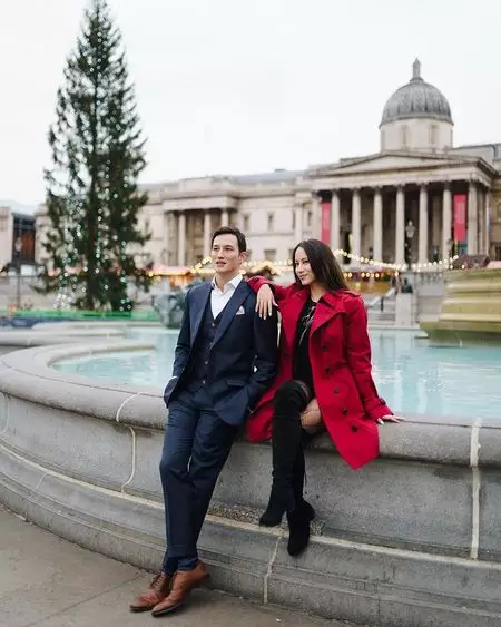 Potret prewedding Mike Lewis & Janisaa Pradja © 2021 Instagram