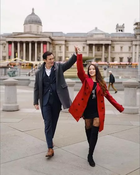 Potret prewedding Mike Lewis & Janisaa Pradja © 2021 Instagram