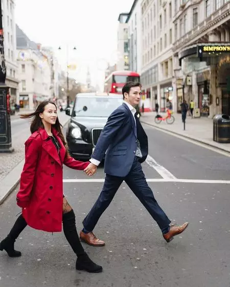 Potret prewedding Mike Lewis & Janisaa Pradja © 2021 Instagram