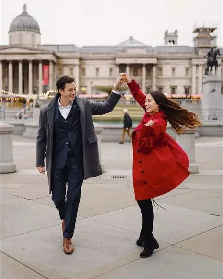 Potret prewedding Mike Lewis & Janisaa Pradja © 2021 Instagram