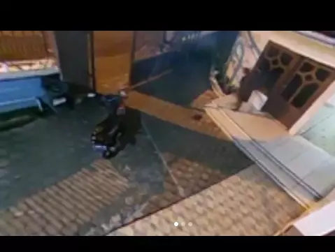 maling kotak amal tingggalkan surat © 2021 Instagram