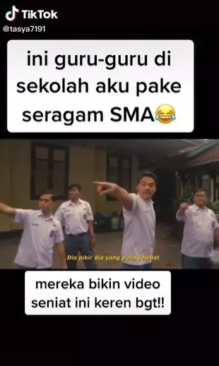 guru parodikan lagu Jagoan © 2021 TikTok guru parodikan lagu Jagoan © 2021 TikTok