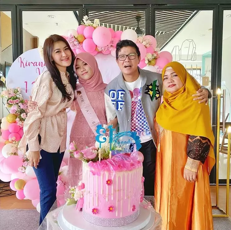 ulang tahun anak andika mahesa © 2021 Instagram