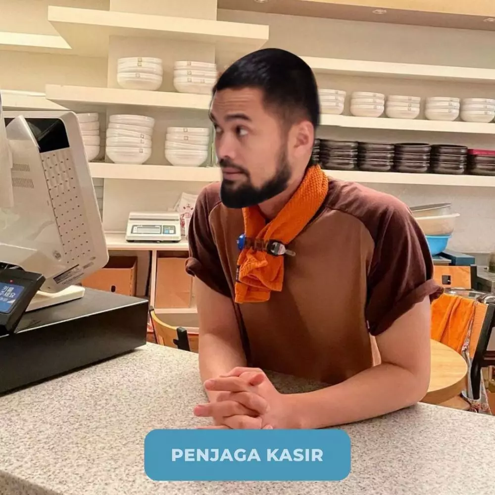 Teuku Wisnu editan foto © 2021 brilio.net Instagram