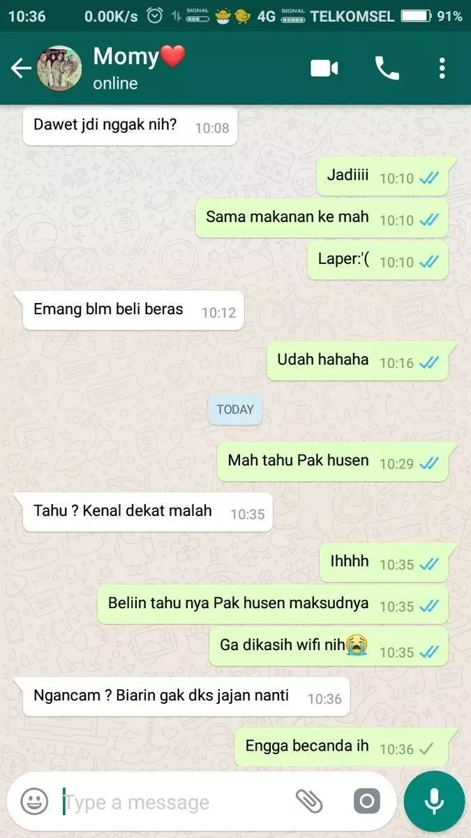 chat orang ngomongin makanan lucu © 2021 instagram.com chat orang ngomongin makanan lucu © 2021 instagram.com