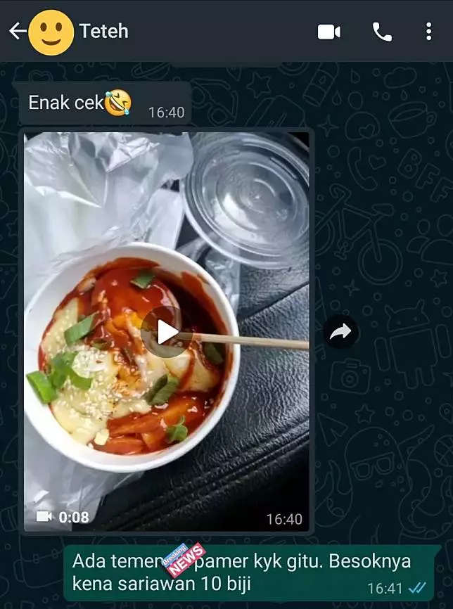 chat orang ngomongin makanan lucu © 2021 instagram.com chat orang ngomongin makanan lucu © 2021 instagram.com