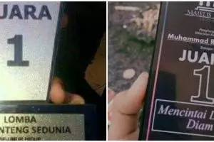 17 Potret lucu piala kejuaraan ini penampakannya bikin geleng kepala