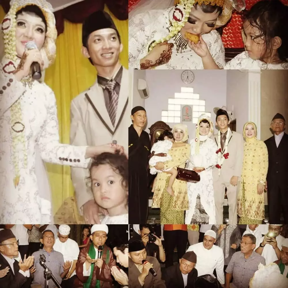 pernikahan mantan penyanyi cilik © berbagai sumber