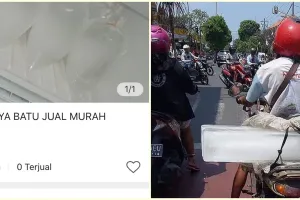 11 Aksi kocak orang jual es batu ini bikin ketawa kesal