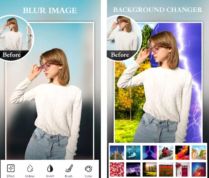 Aplikasi edit background foto Android © 2021 brilio.net