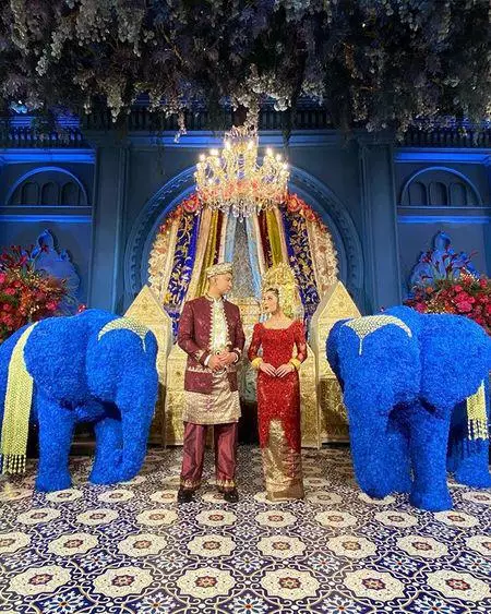 Dekorasi pernikahan mantan artis cilik Instagram/YouTube Dekorasi pernikahan mantan artis cilik Instagram/YouTube