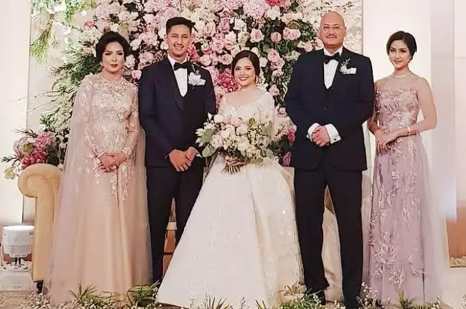 Dekorasi pernikahan mantan artis cilik Instagram/YouTube Dekorasi pernikahan mantan artis cilik Instagram/YouTube