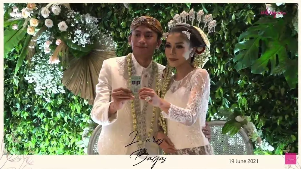 Dekorasi pernikahan mantan artis cilik Instagram/YouTube Dekorasi pernikahan mantan artis cilik Instagram/YouTube