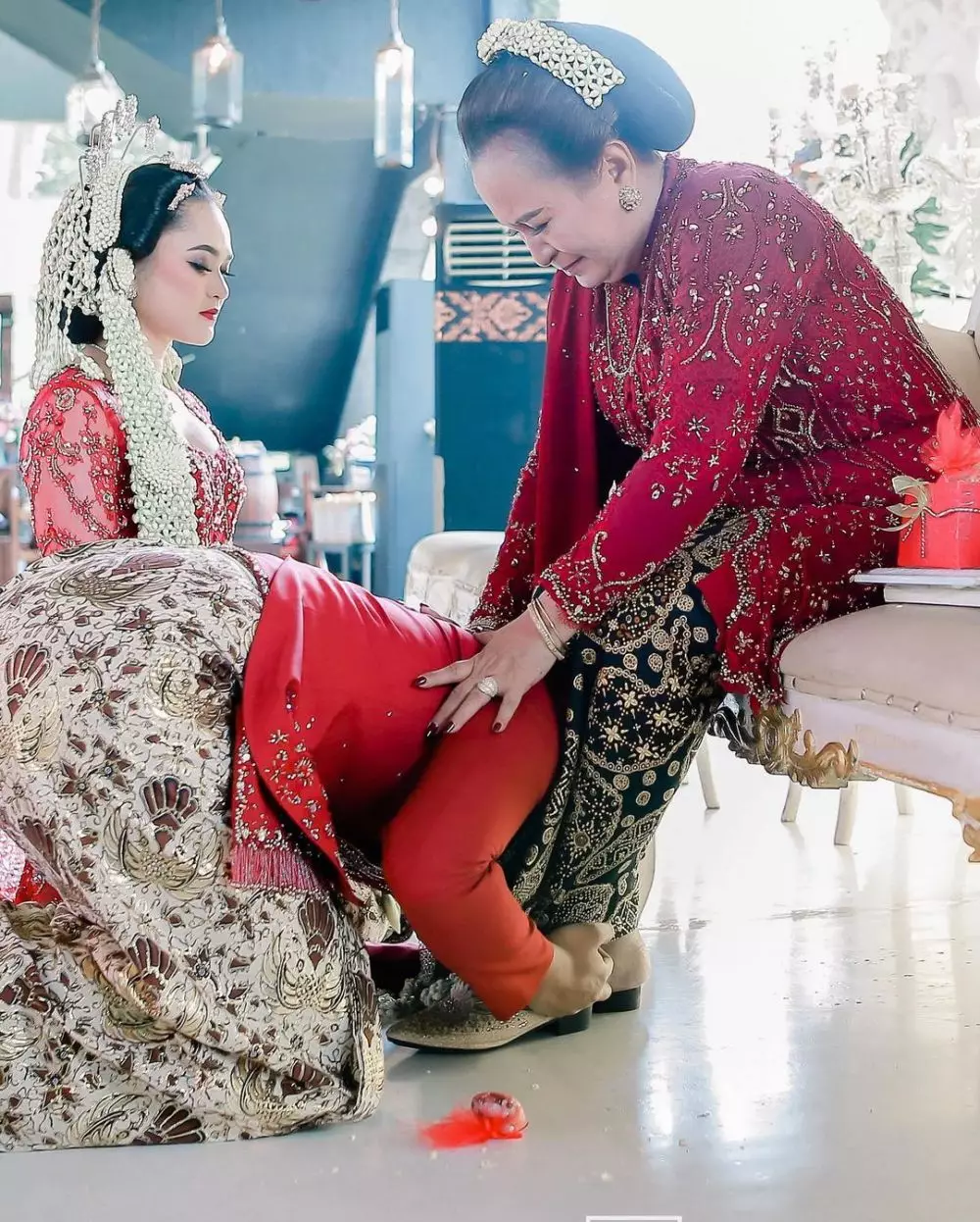 Momen ngunduh mantu Lutfi Agizal © 2021 Instagram Momen ngunduh mantu Lutfi Agizal © 2021 Instagram