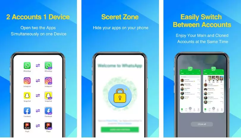 Aplikasi ganda Android © 2021 brilio.net