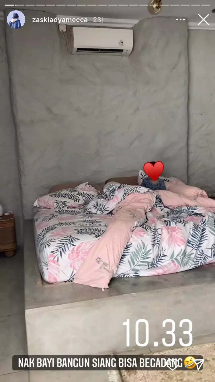 potret kamar tidur Zaskia Mecca usai renovasi Berbagai sumber  potret kamar tidur Zaskia Mecca usai renovasi Berbagai sumber