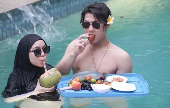 Perjalanan kehamilan pertama Lesty Kejora © berbagai sumber