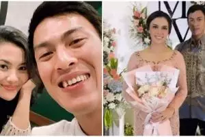 9 Momen lamaran pebulu tangkis Shesar Hiren Rhustavito dan kekasih