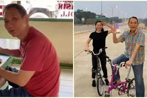 Potret kesederhanaan bos jalan tol Jusuf Hamka, makan di warteg