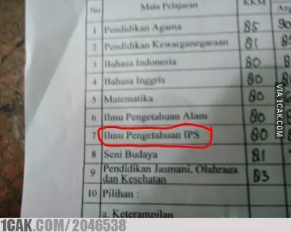 tulisan di rapor malah lucu banget © 2021 berbagai sumber