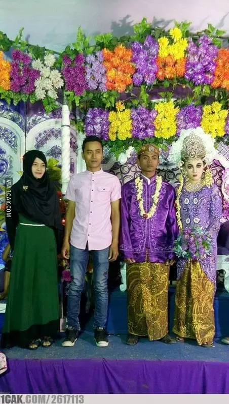 potret pengantin gagal romantis ada aja © 2021 1cak.com