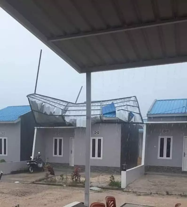 atap rumah tapi bentuknya kok nyeleneh © 2021 instagram.com