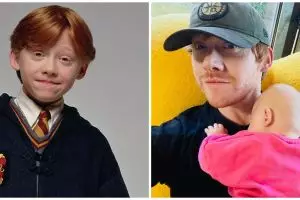 Sudah berkeluarga, intip potret 6 pemain film Harry Potter momong anak