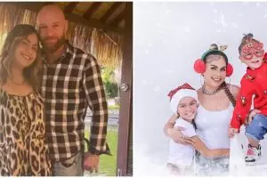 Melaney Ricardo beri klarifikasi usai unggah foto Natal tanpa suami