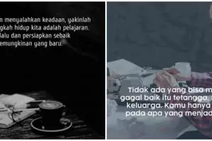 101 Motto hidup semangat jalani hidup, pantang menyerah kejar impian