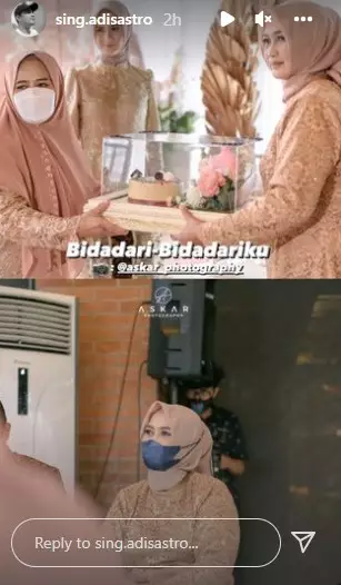 Momen lamaran Adi Sastro © 2021 Instagram Momen lamaran Adi Sastro © 2021 Instagram