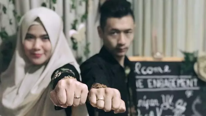 momen lamaran atlet olahraga © instagram momen lamaran atlet olahraga © instagram