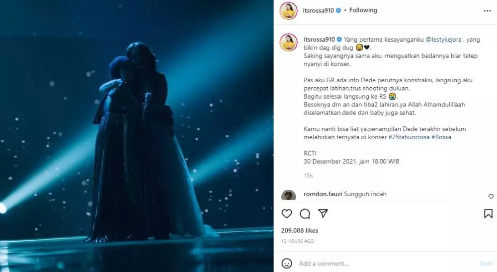 Perjuangan lesty sebelum lahiran © Instagram Perjuangan lesty sebelum lahiran © Instagram
