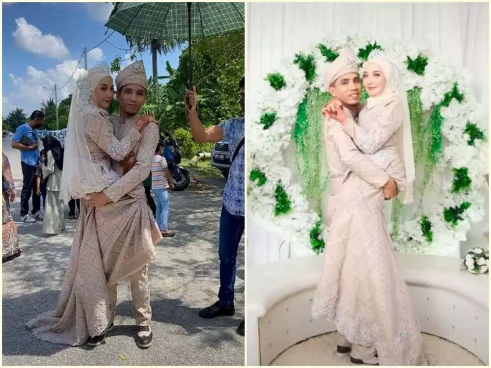 pria nikahi kekasihnya tanpa kaki © 2021 TikTok