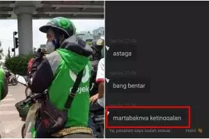 13 Chat lucu driver ojek online antar makanan, cobaannya ada-ada aja