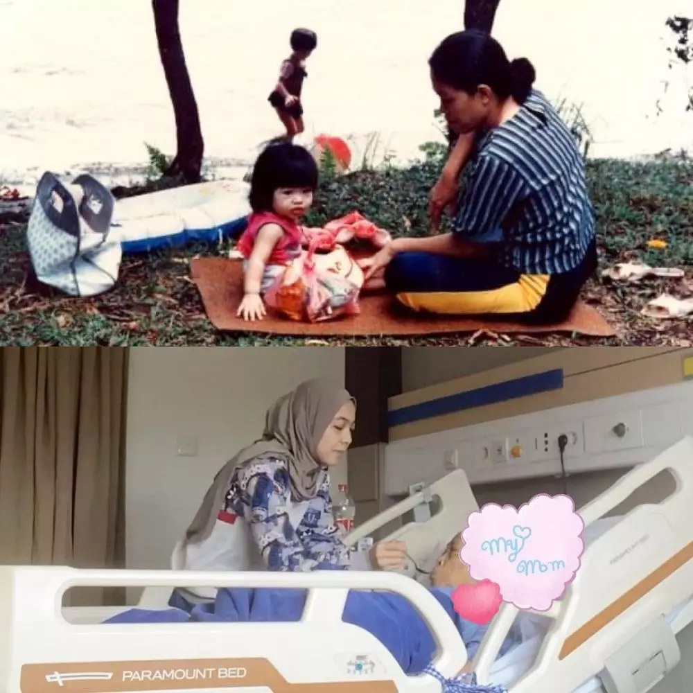 kenangan dian ayu dampingi ibunda hingga tutup usia © instagram