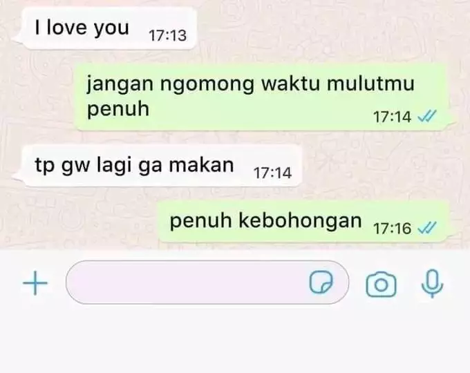 chat kalau orang malas digombalin © 2021 instagram.com chat kalau orang malas digombalin © 2021 instagram.com