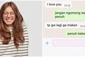 11 Chat lucu ogah digombalin ini endingnya bikin senyum kesel