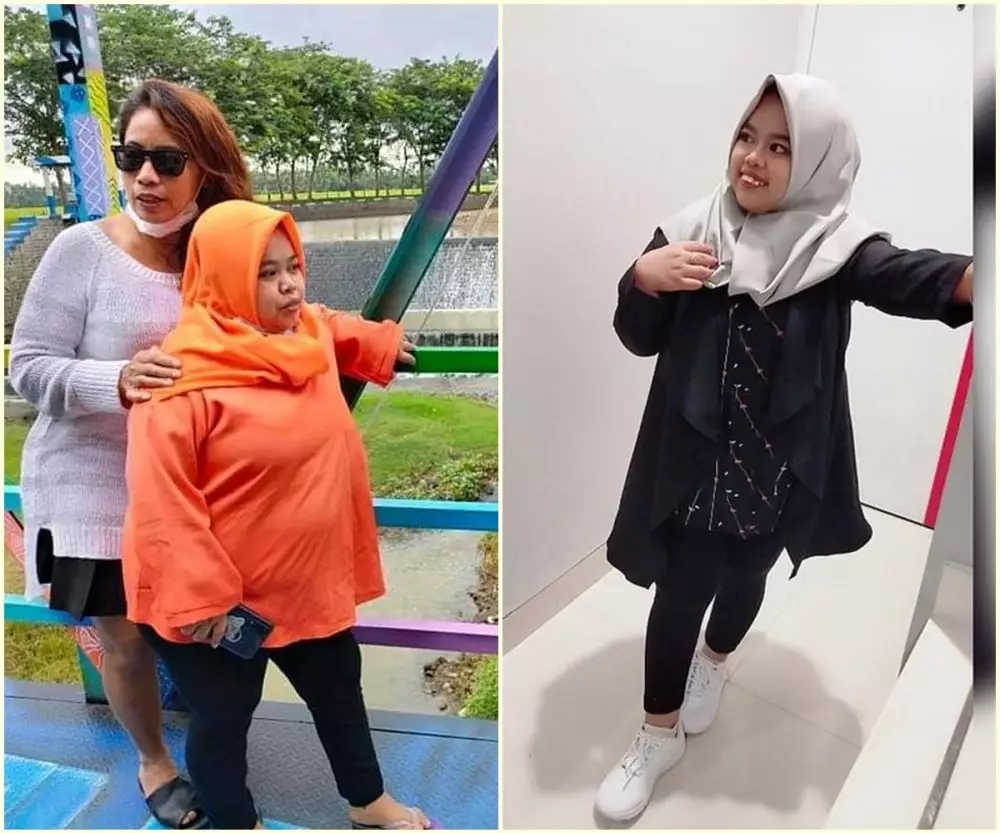 potret dulu dan kini kekeyi © 2021 Instagram