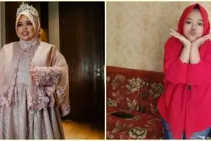 9 Potret dulu dan kini Kekeyi, kian glow up dan makin tirus