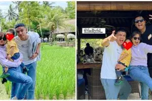 12 Potret liburan Fuji dan Fadly di Bali, kenang momen bareng kakak