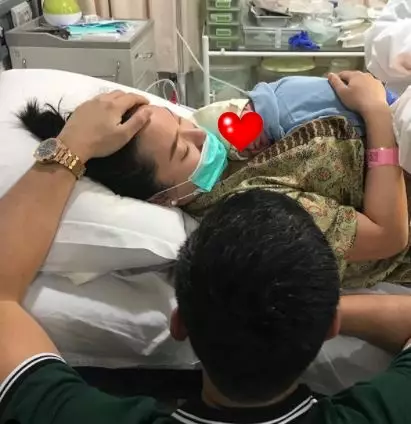 potret natural pedangdut melahirkan © 2021 brilio.net