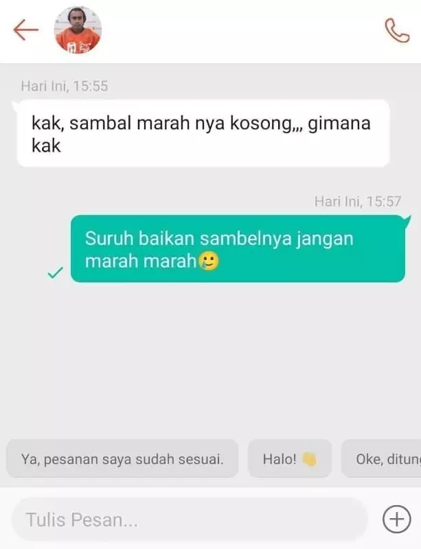 driver ojek online malah salah ngasih tahu © 2021 instagram.com driver ojek online malah salah ngasih tahu © 2021 instagram.com
