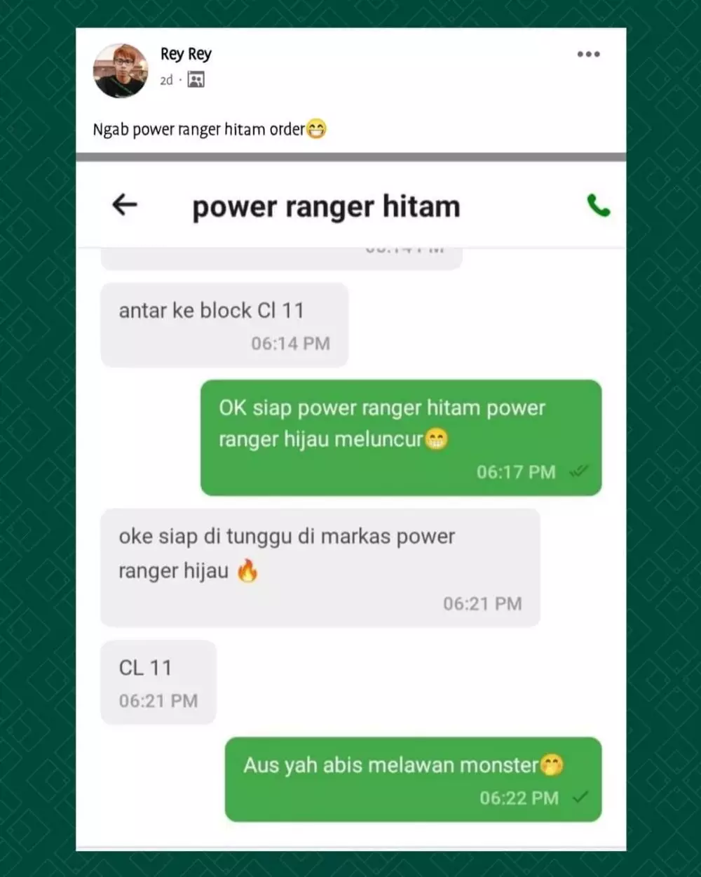 driver ojek online malah salah ngasih tahu © 2021 instagram.com driver ojek online malah salah ngasih tahu © 2021 instagram.com