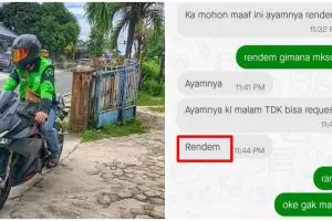 11 Chat lucu driver ojek online salah ngasih tahu, endingnya kocak